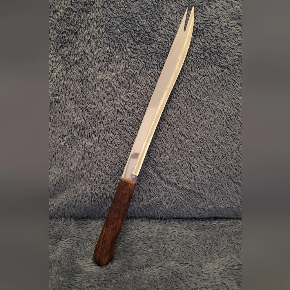Ekco Eterna 2 Prong Vintage Fork Tip Slicer Knife 9